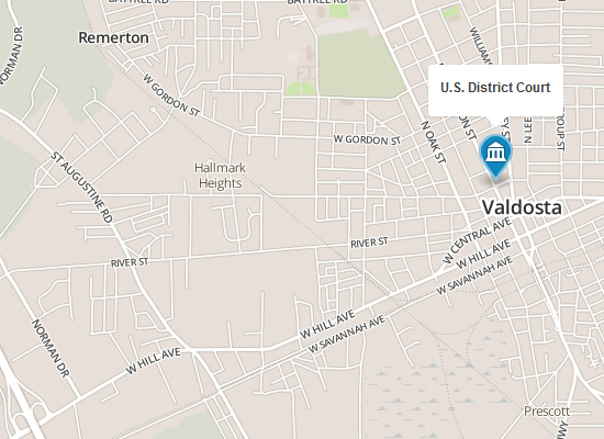 Valdosta Map